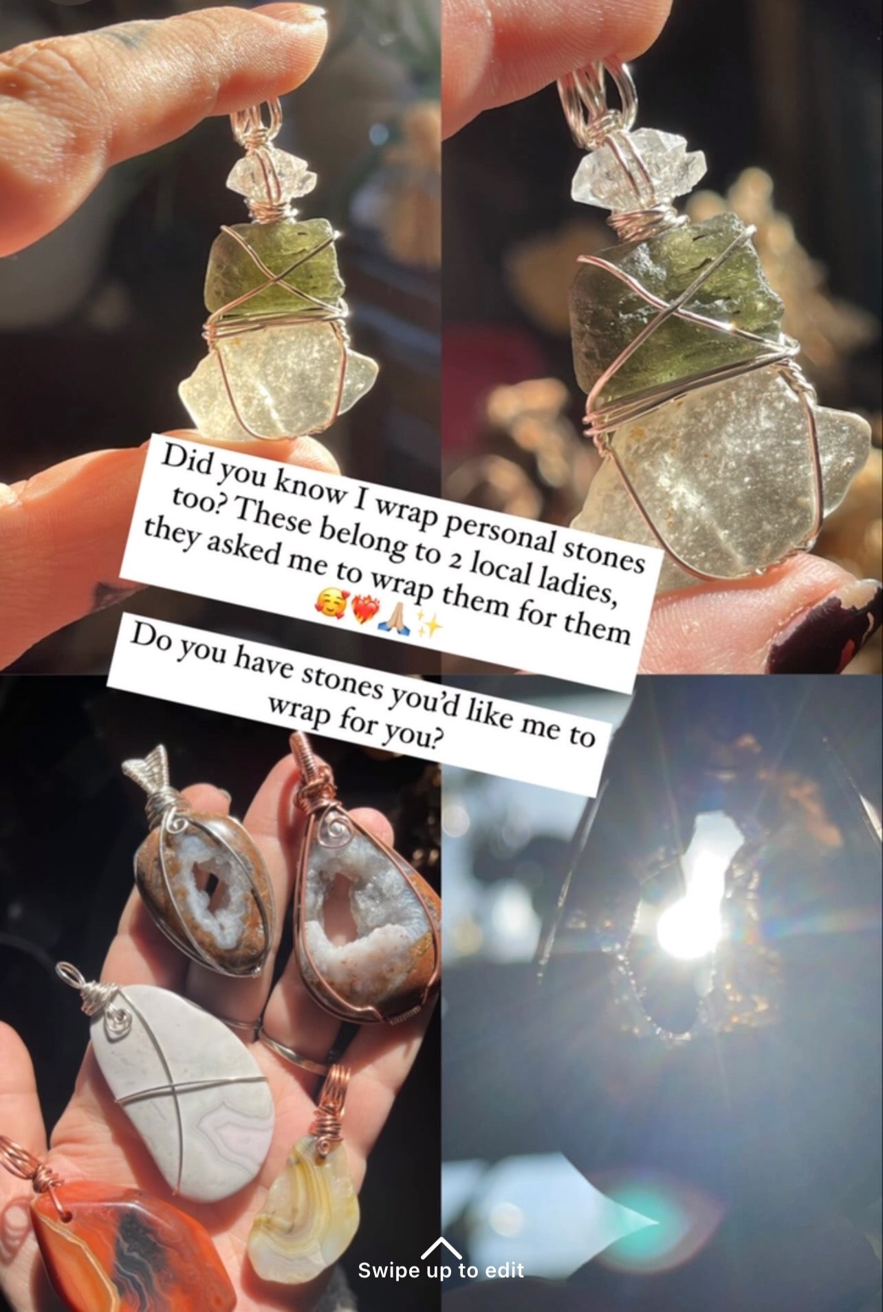 Have Me Wrap Your Personal/ Favorite Stone