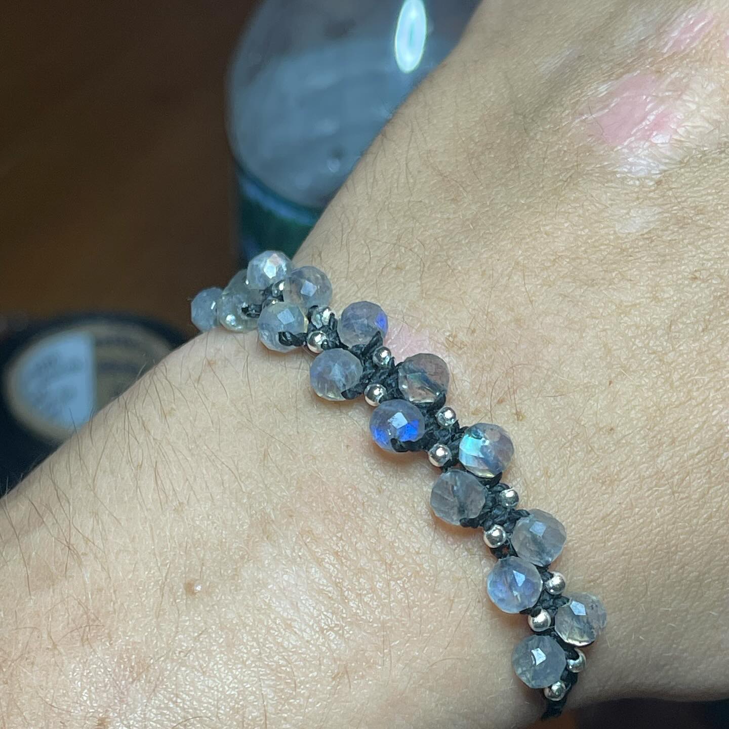 'Seer’s Stone' Labradorite Adjustable Bracelet