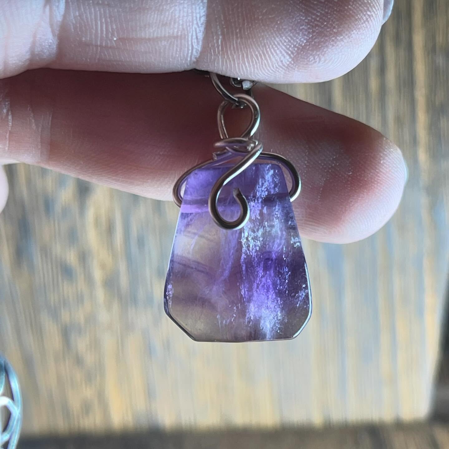'Purple Haze' Fluorite Necklace