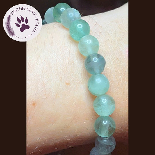 'Focus Flow' Fluorite Bracelet